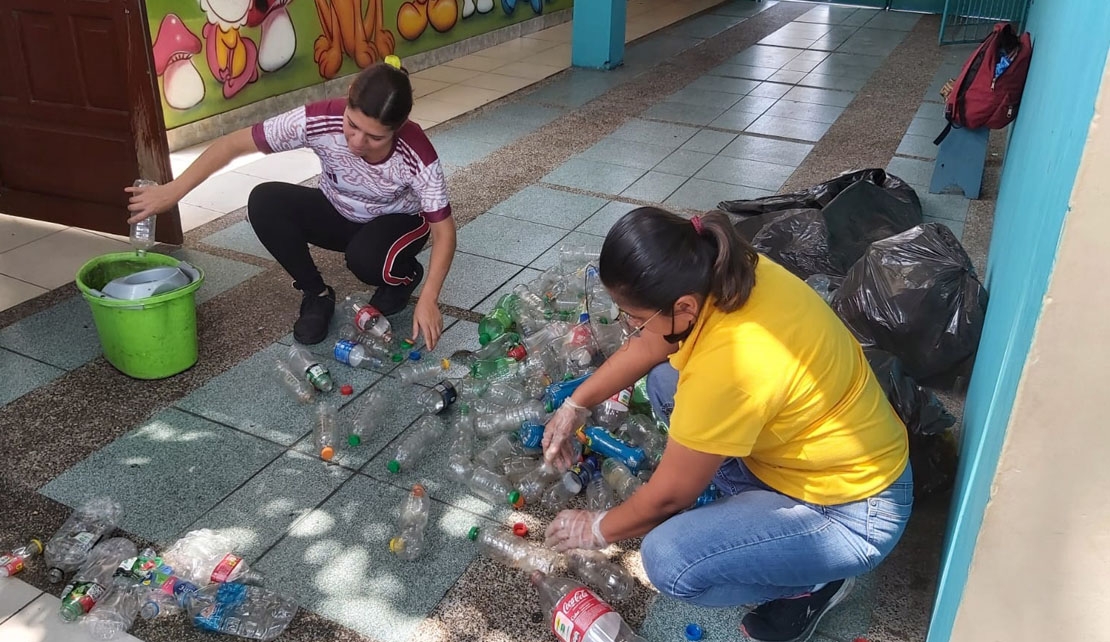 Acción por el clima: Reciclando desechos sólidos